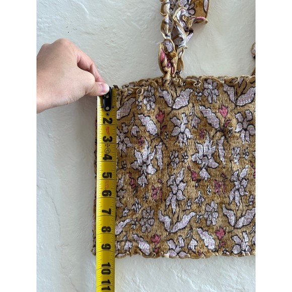 AERIE Floral Tulip Crop Top - Picture 8 of 9